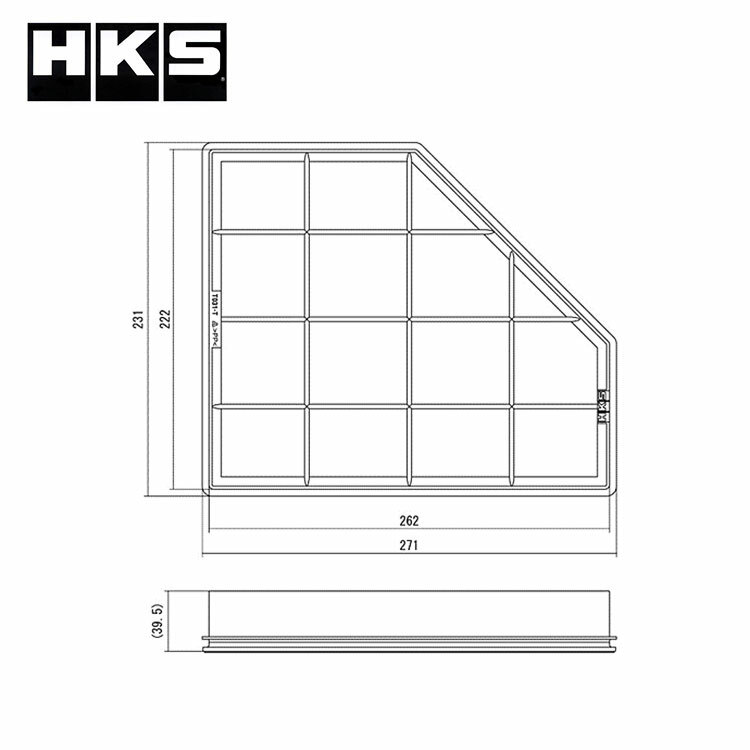 HKS SUPER AIR FILTER 空氣濾芯 70017-AT131 TOYOTA SUPRA 2019-