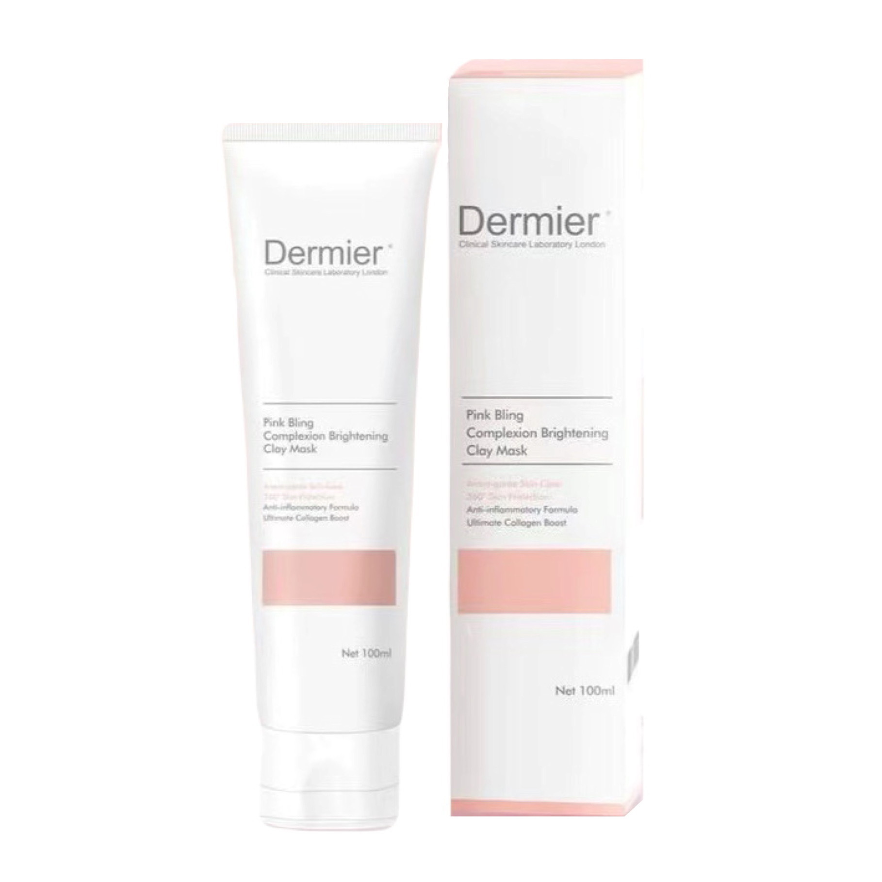 英國 Dermier 粉紅救兵美肌泥膜 (100ml) (EXP:2025.09)