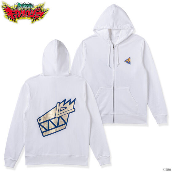 Pbandai 預訂2023/12月 獣電戦隊キョウリュウジャー　マーク柄　箔プリントジップパーカー