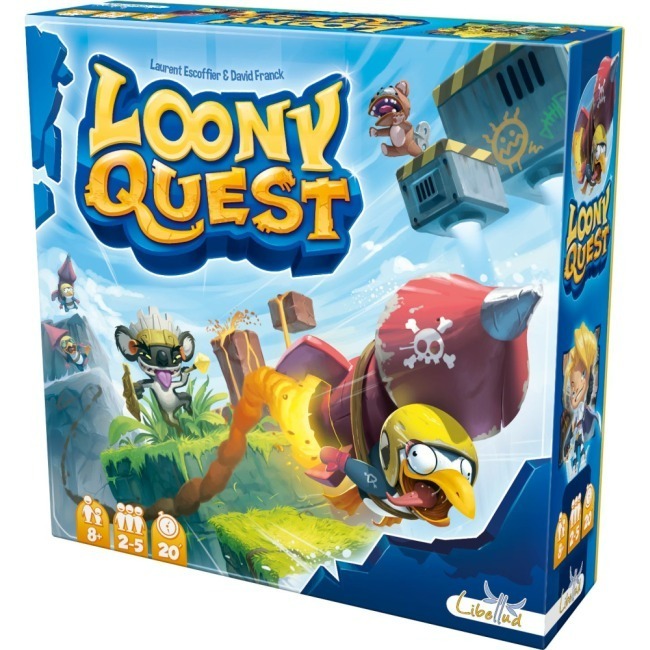 怪物仙境：塗鴉任務 桌上遊戲(多國語言版) Loony Quest