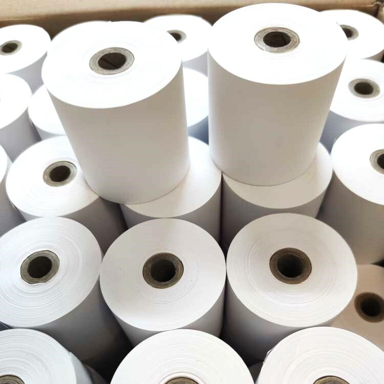 [雙層] 廚房針紙 水吧機紙 出品機紙 紙卷 75mm寬 3"x3" (一箱50卷) #NC6 2-ply