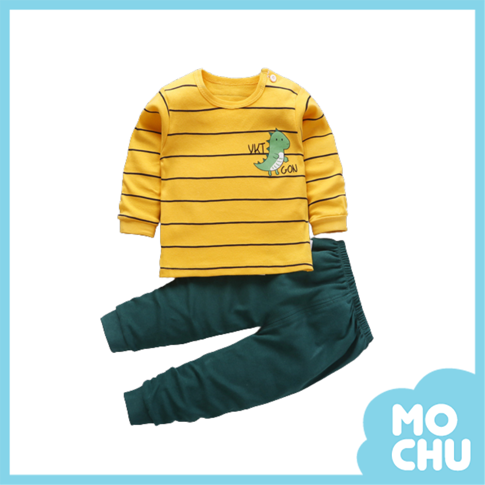 龍寶寶條紋家居服套裝