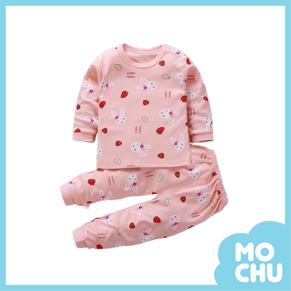 草莓小白兔家居服套裝