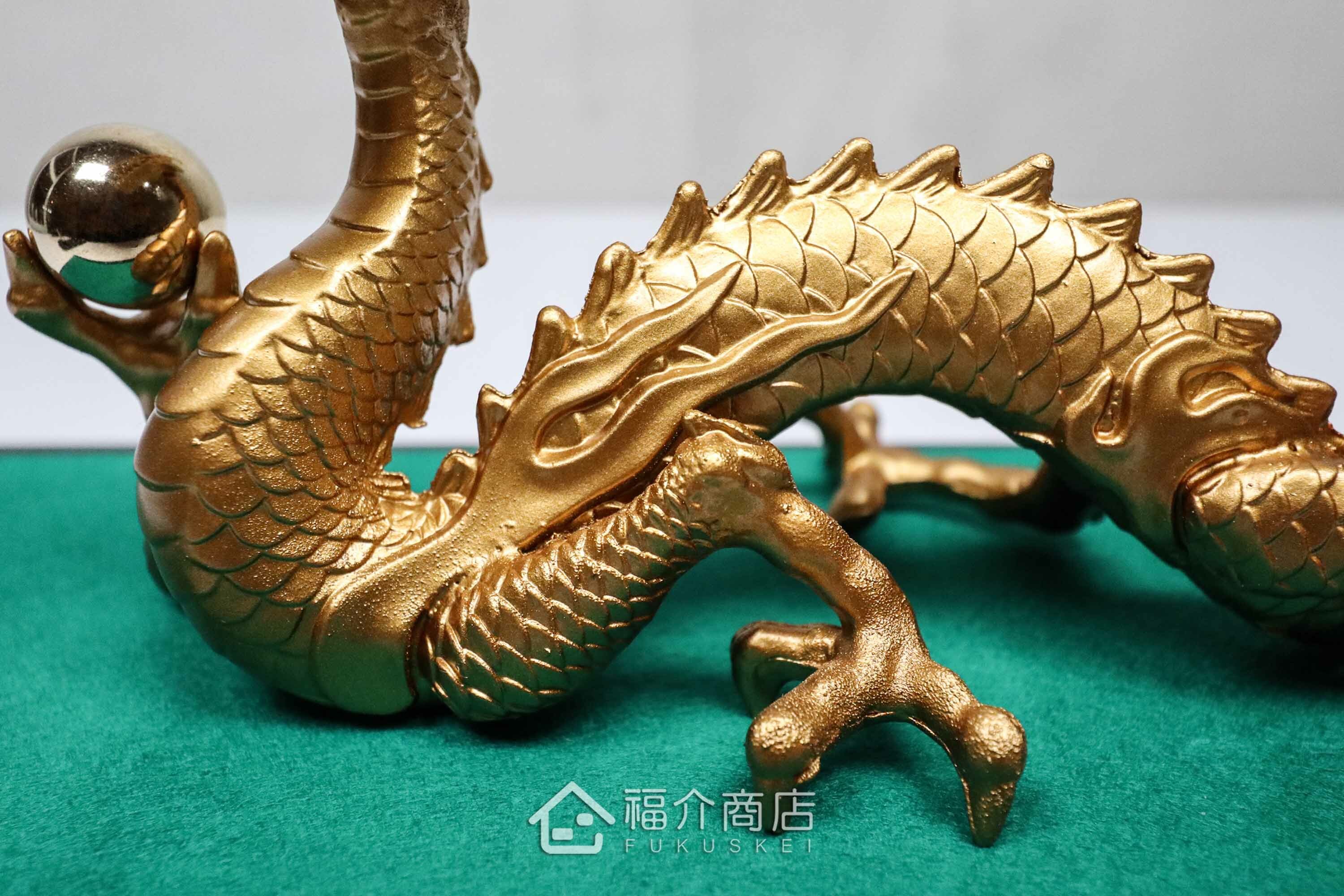 金龍造型的風水開運置物擺飾