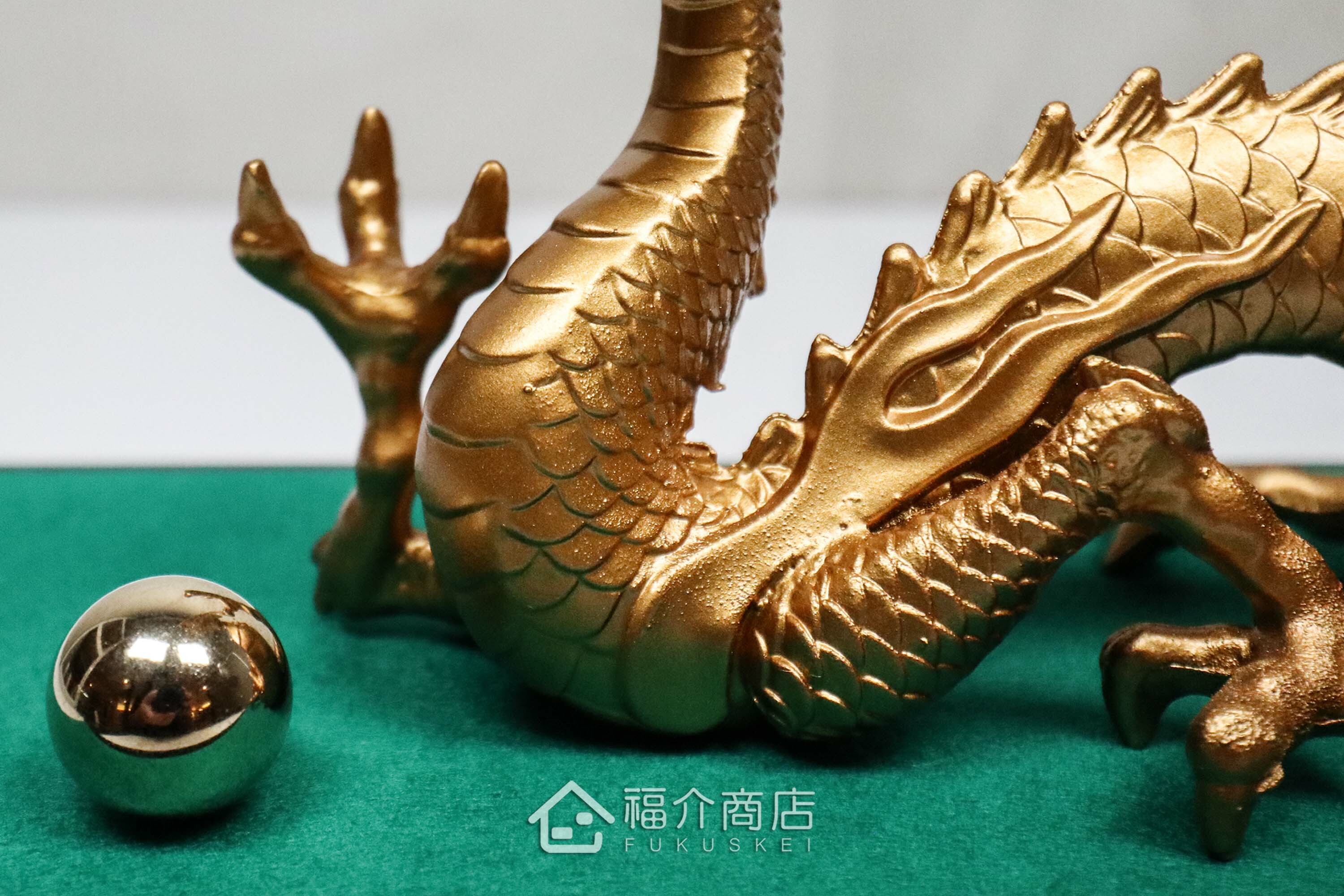 金龍造型的風水開運置物擺飾