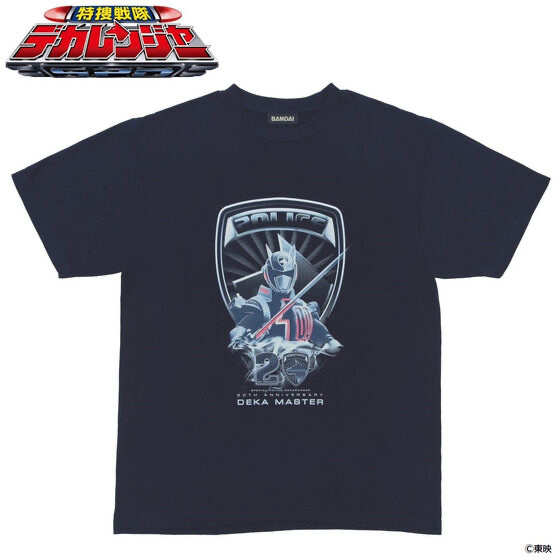 231049 Pbandai 預訂2025/7月 東映ヒーローTシャツ　特捜戦隊デカレンジャー　デカマスター柄