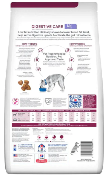 希爾思™處方食品 犬用i/d™ 低脂 消化系統護理 / 恢復消化系統健康 8.5lbs