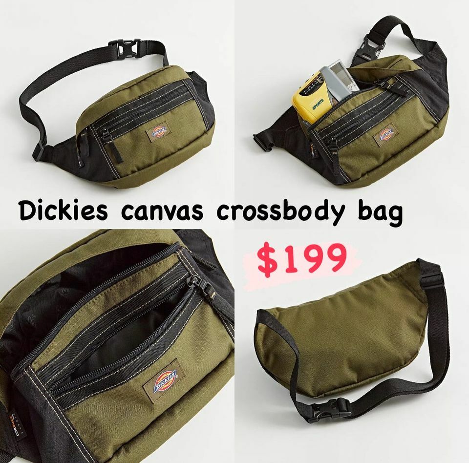 DICKIES CANVAS CROSSBODY BAG