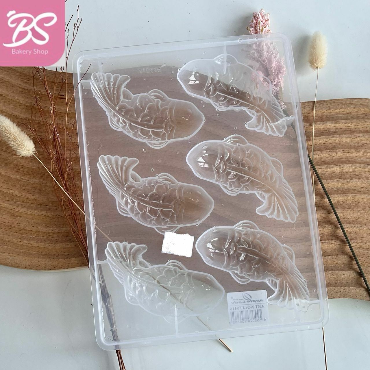 3D Carp Jelly Mould Rose & Fa Gou Jelly Mould 立体鲤鱼果冻模具 玫瑰&发糕果冻模具