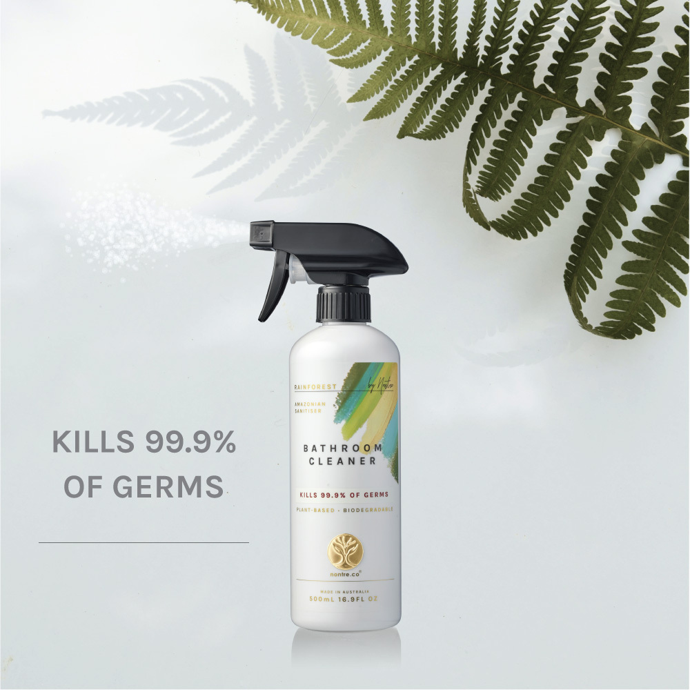 Nontre - 抗菌浴室清潔劑，熱帶雨林風格， 500毫升