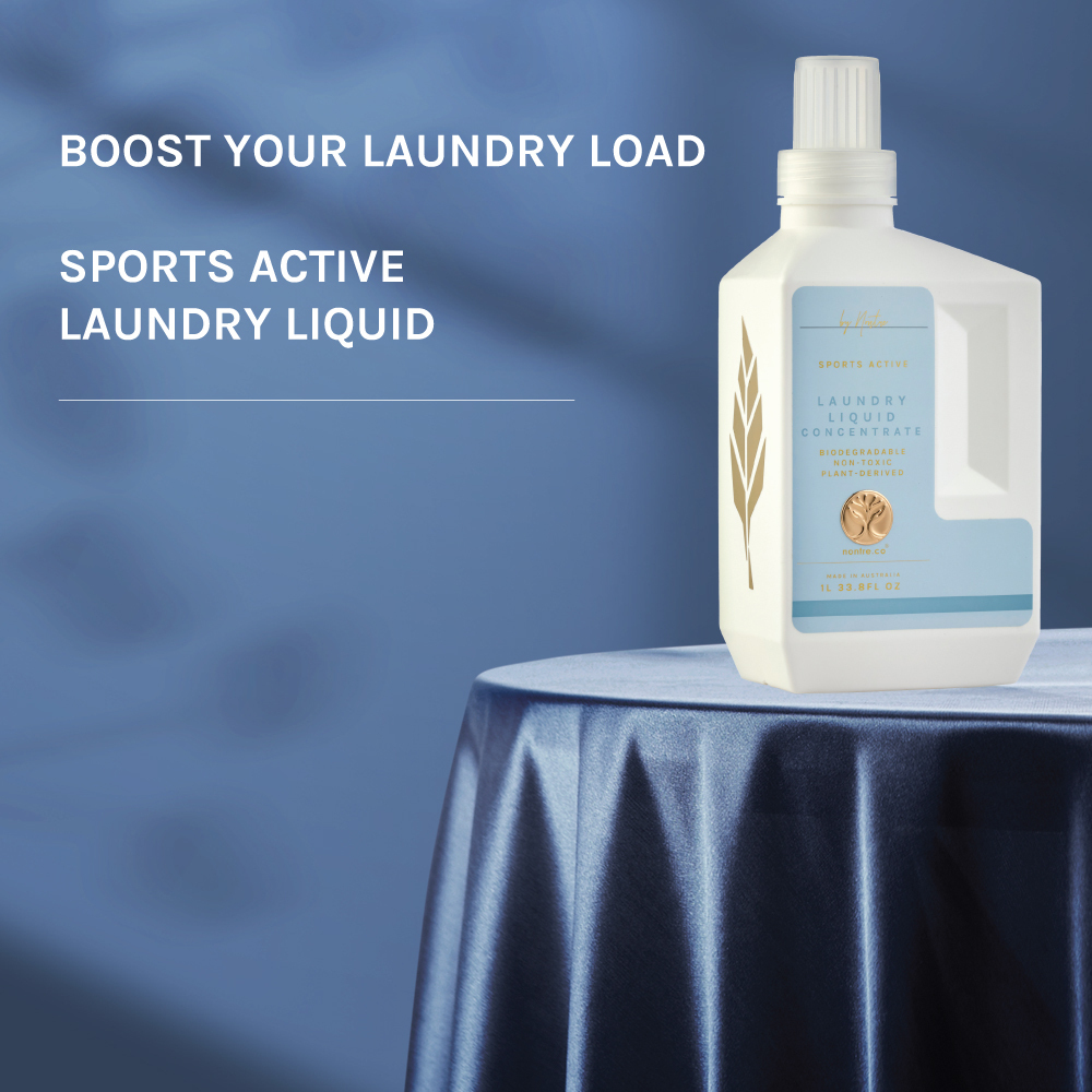 Nontre - 濃縮活力運動洗衣液,1公升
