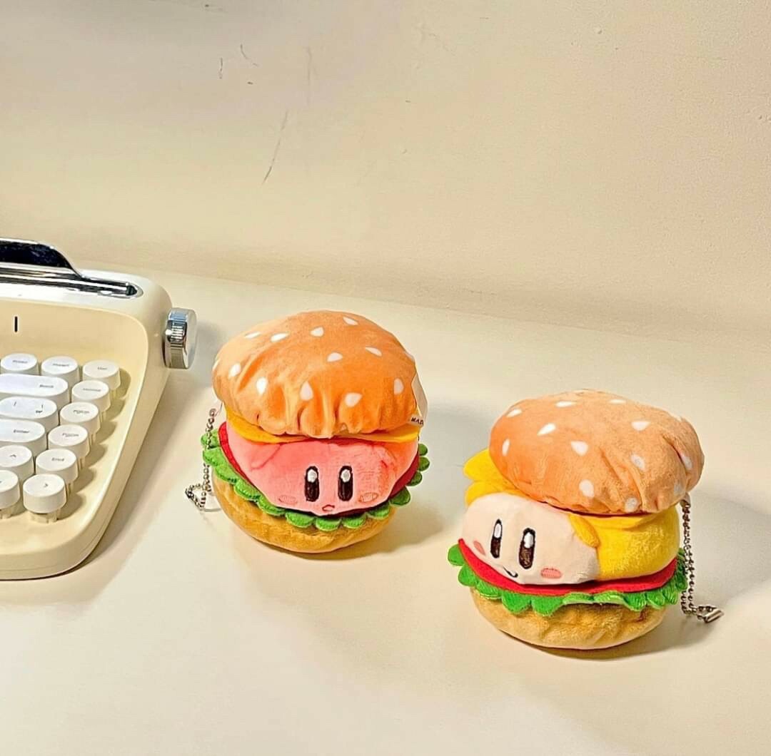 卡比之星 漢堡造型吊飾 Kirby of the Stars hamburger  hanging ornament