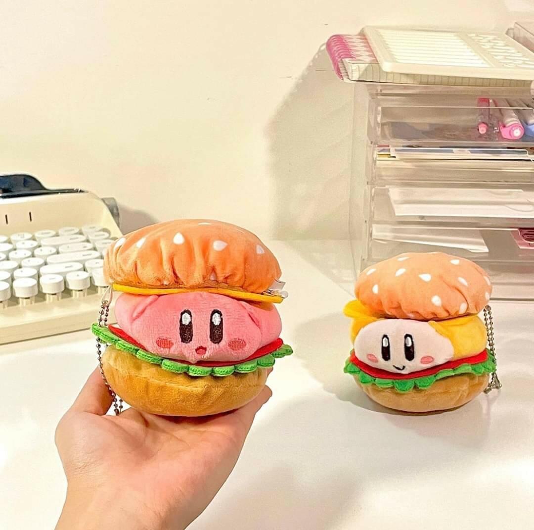 卡比之星 漢堡造型吊飾 Kirby of the Stars hamburger  hanging ornament