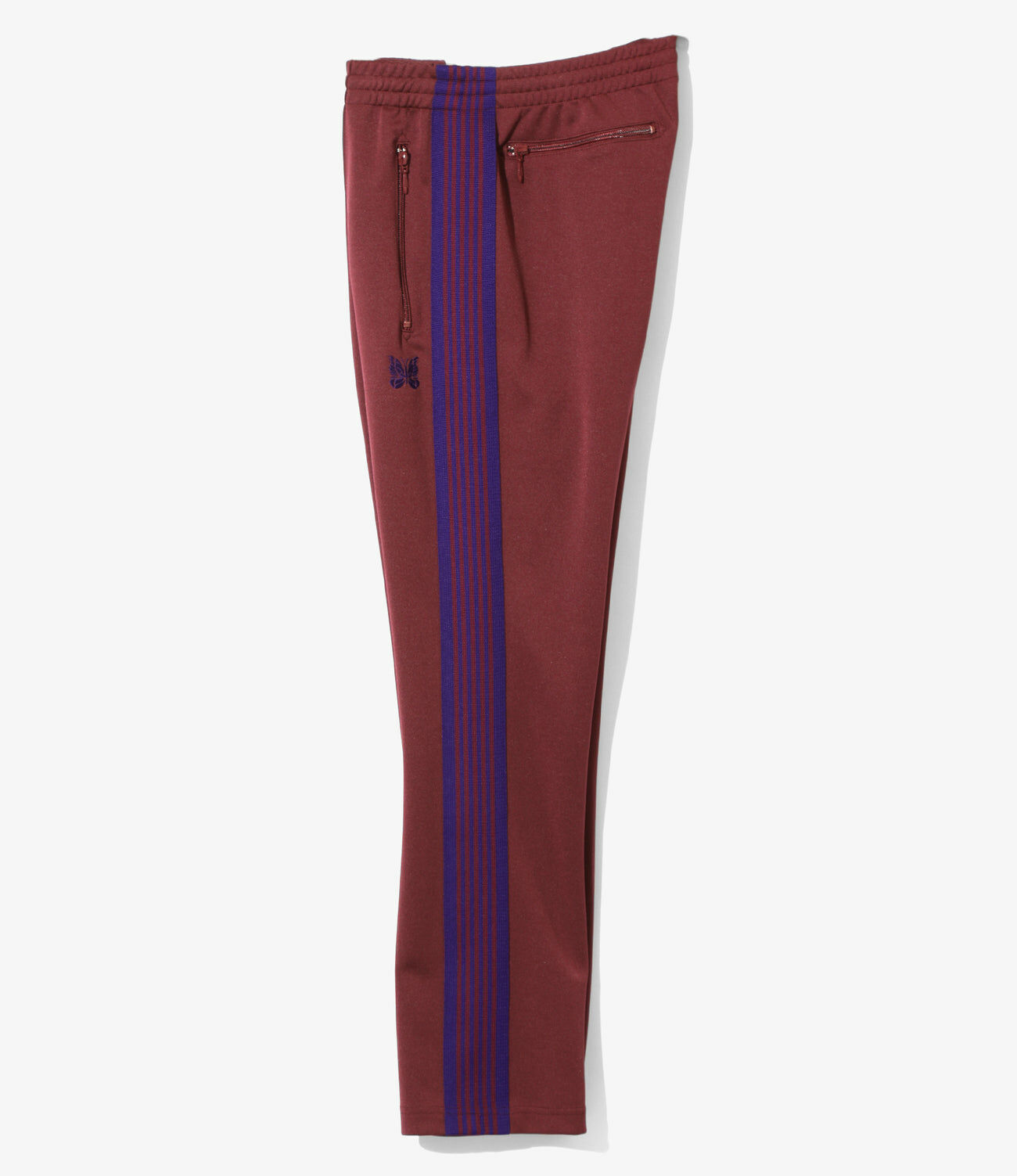 窄管NEEDLES NARROW TRACK PANTS - WINE