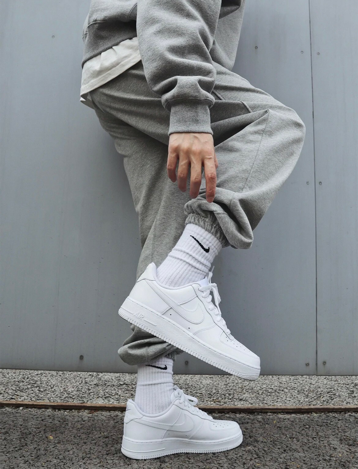 【現貨】NIKE M AIR FORCE 1 '07 全白 (男款) CW2288111