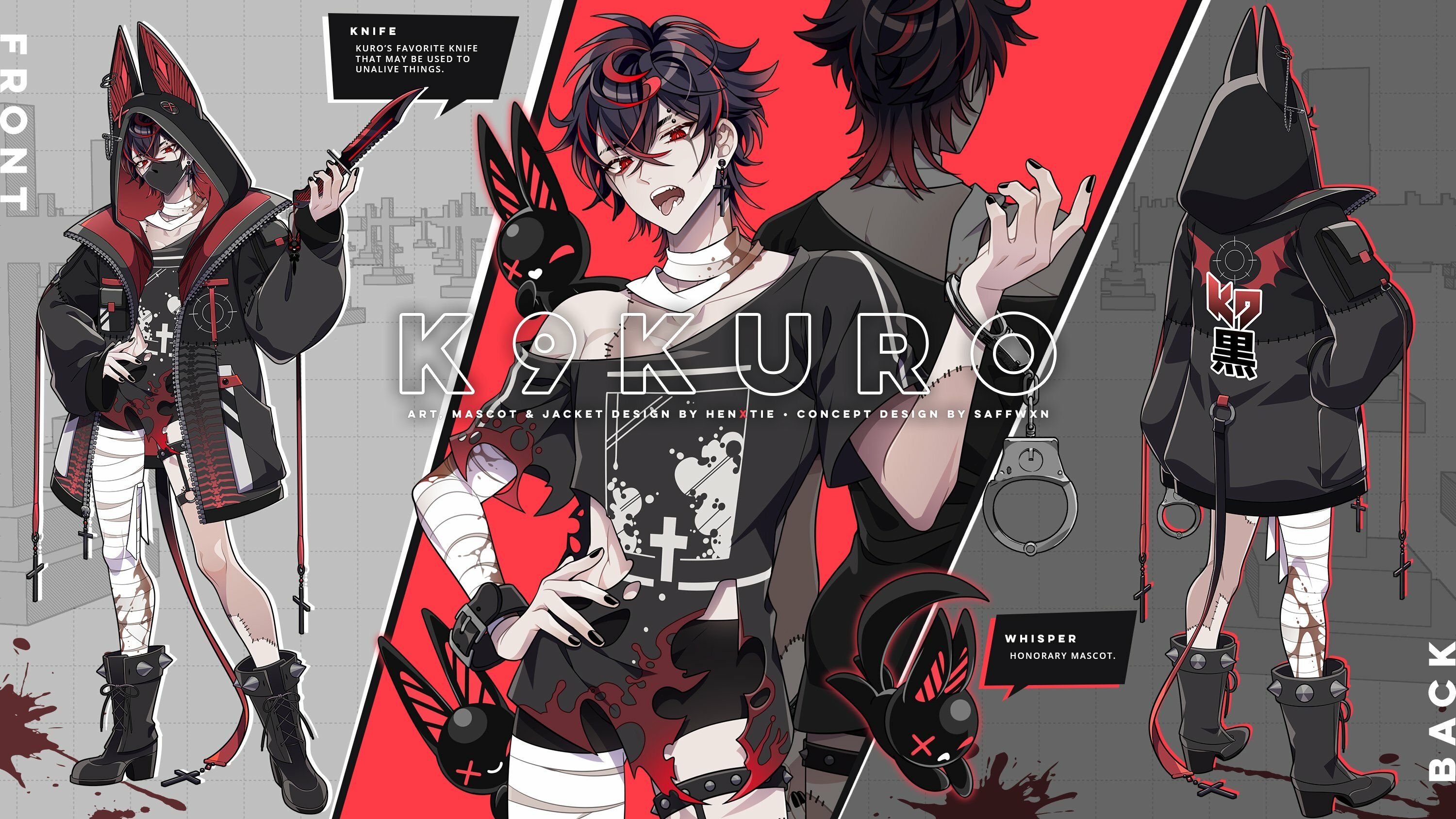 「ACG.GO」VShojo KURO Debut 周邊