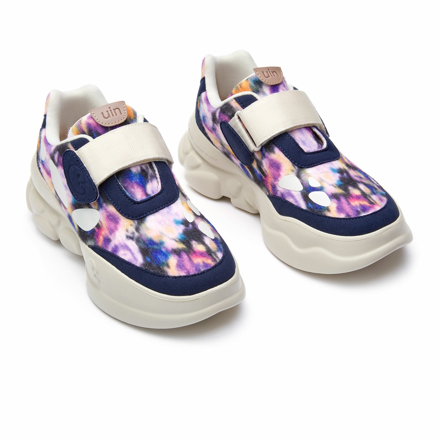 【 Uin 】西班牙原創設計 | 花影快閃 女鞋 彩繪鞋 休閒鞋 懶人鞋