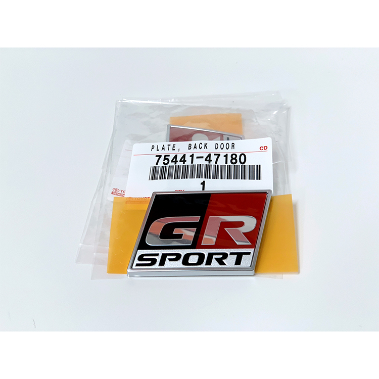 GR SPORT 馬克 銘牌 75441-47180