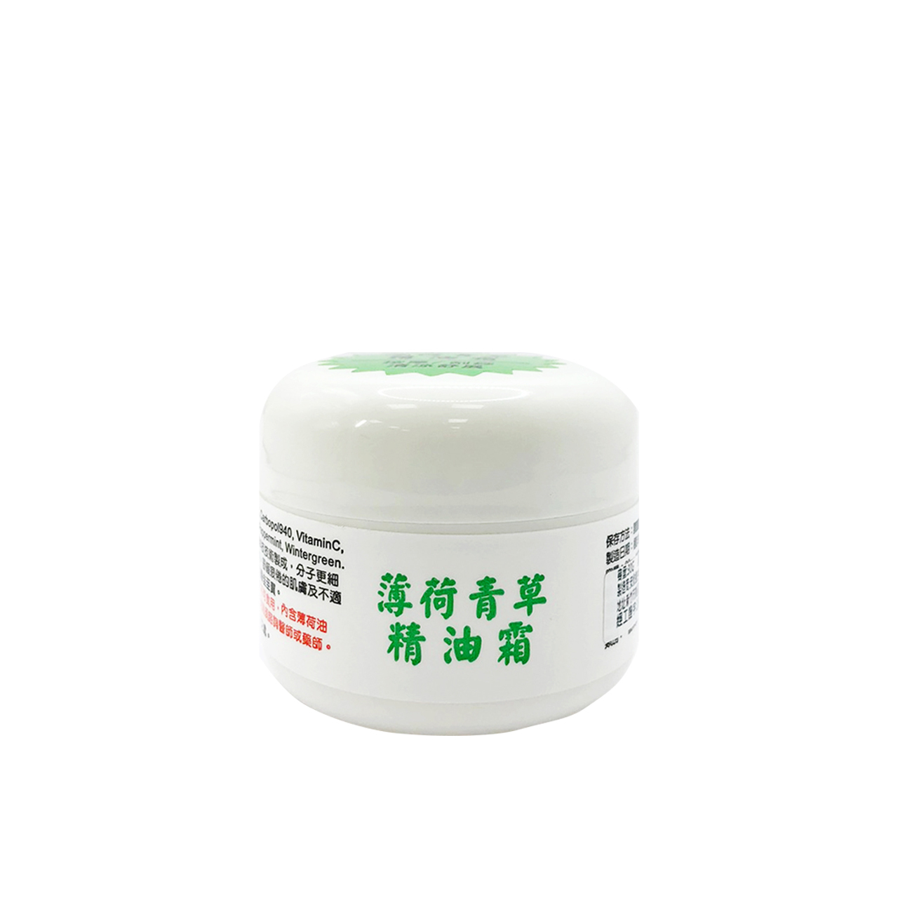 安欣二姑生技 - 薄荷青草精油霜(水性)30g