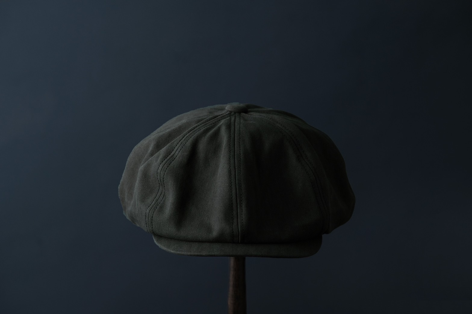 METALIZE 復古HBT人字紋報童帽(可調節尺寸