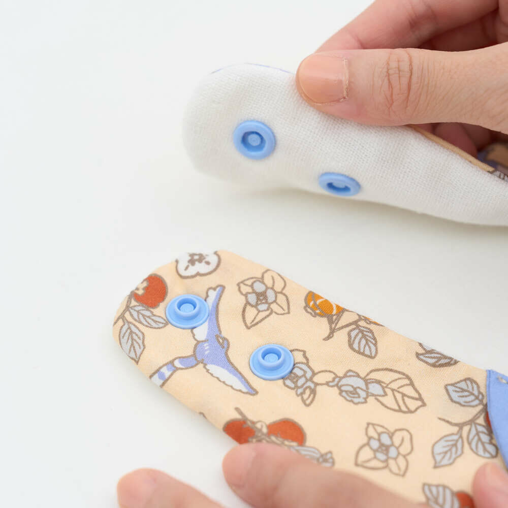 印花樂小圓領口水巾