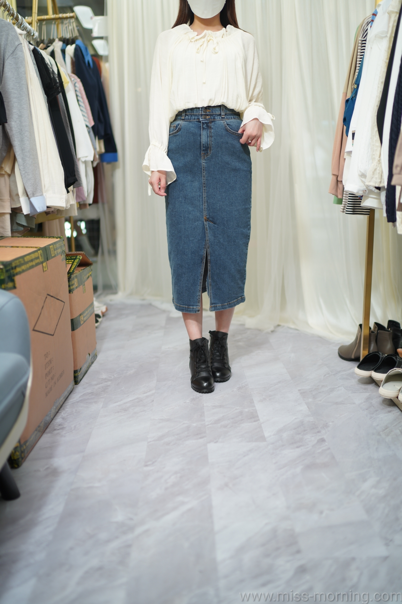 束束娃娃款上衣(13424)