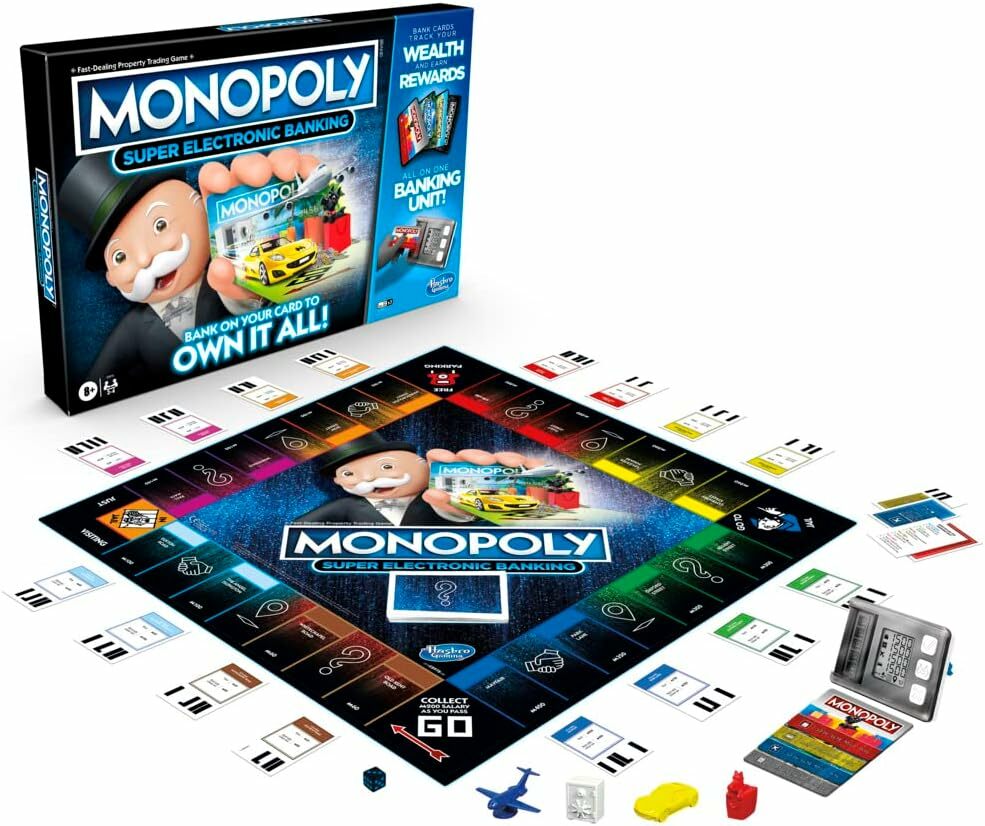 《 MONOPOLY 》地產大亨 超級電子銀行版 E8978