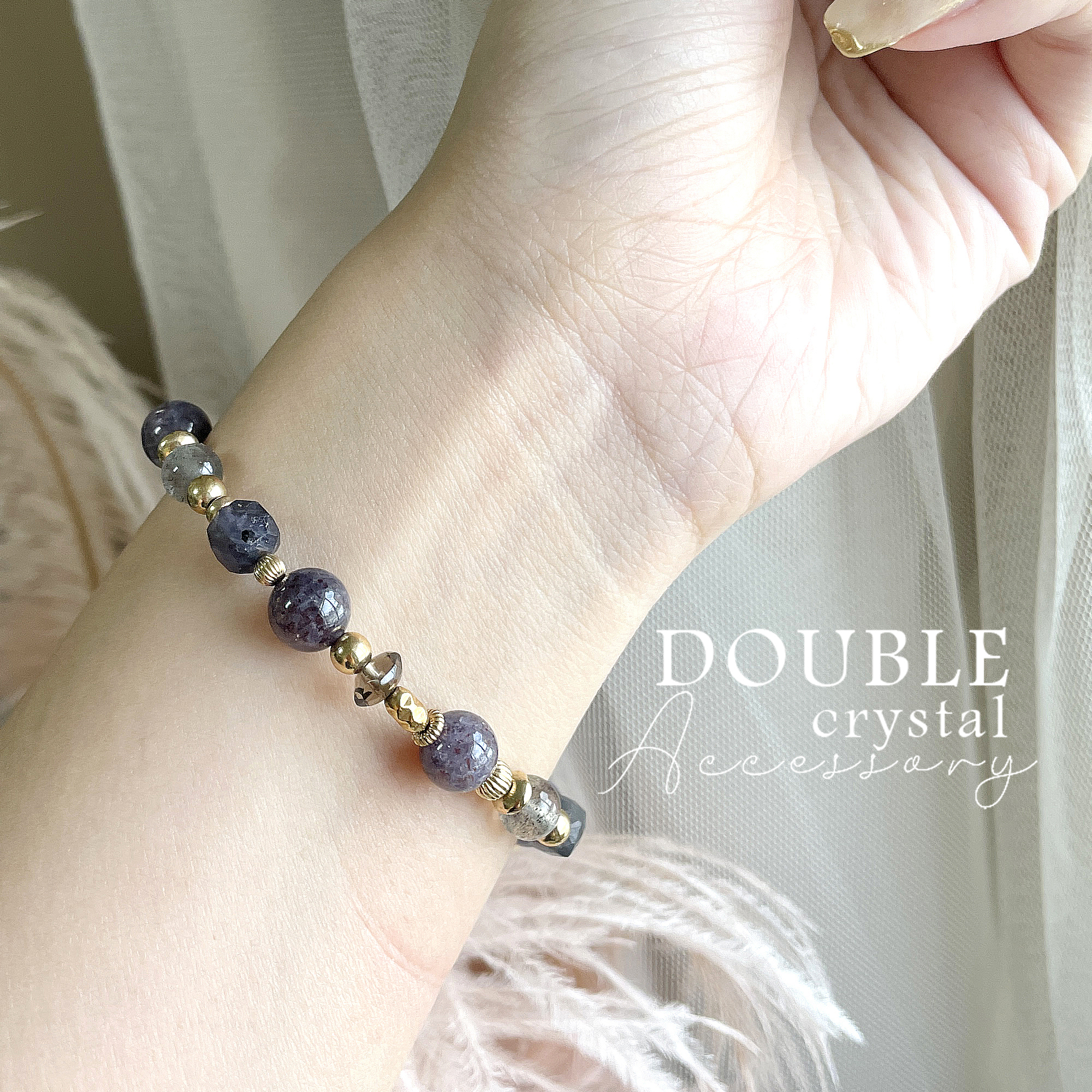 ☽◌* 揭開面紗／血滴堇青．方糖堇青．拉長石