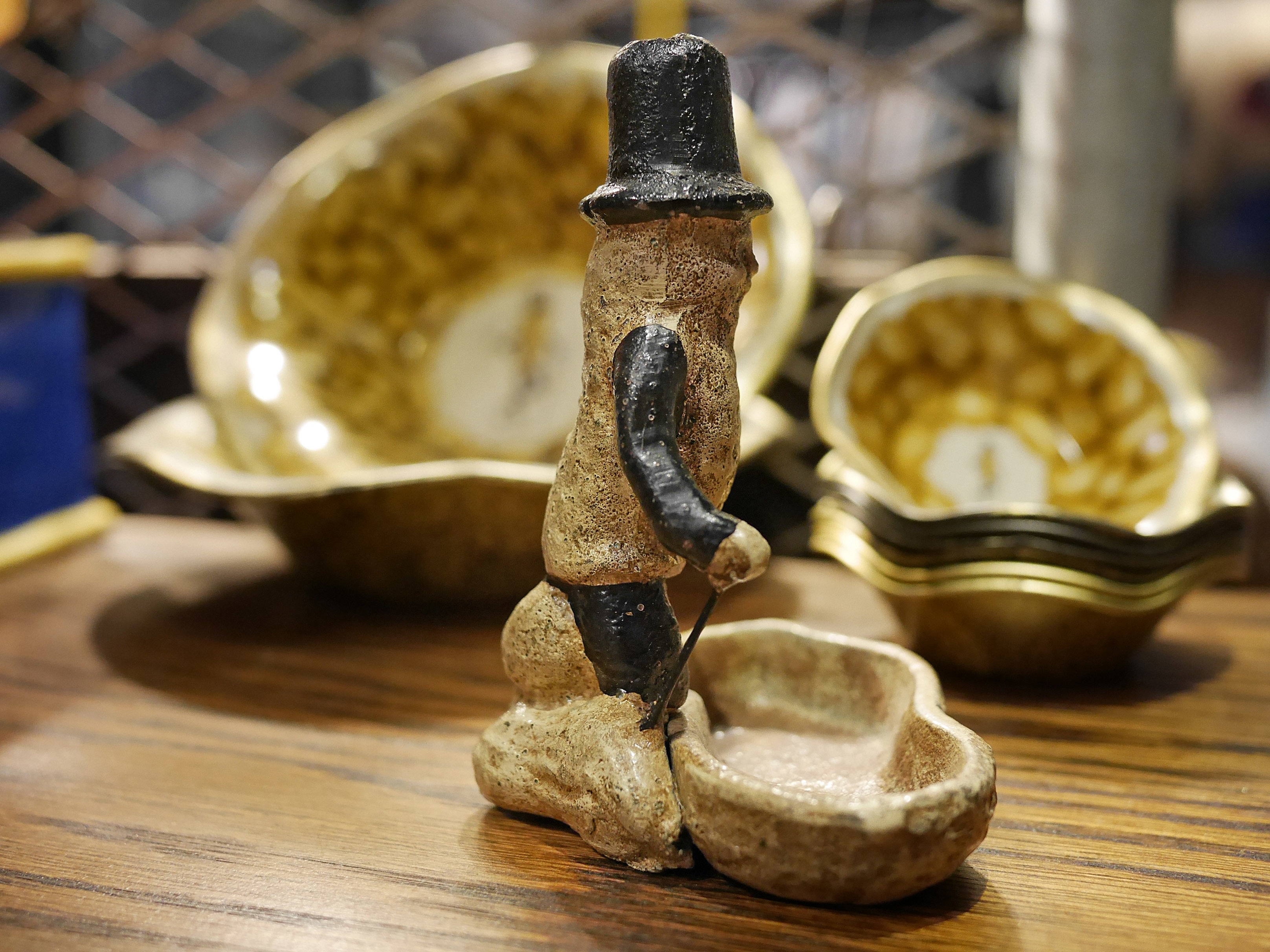 METALIZE  Mr.Peanut花生先生鑄鐵菸灰缸/小物盤