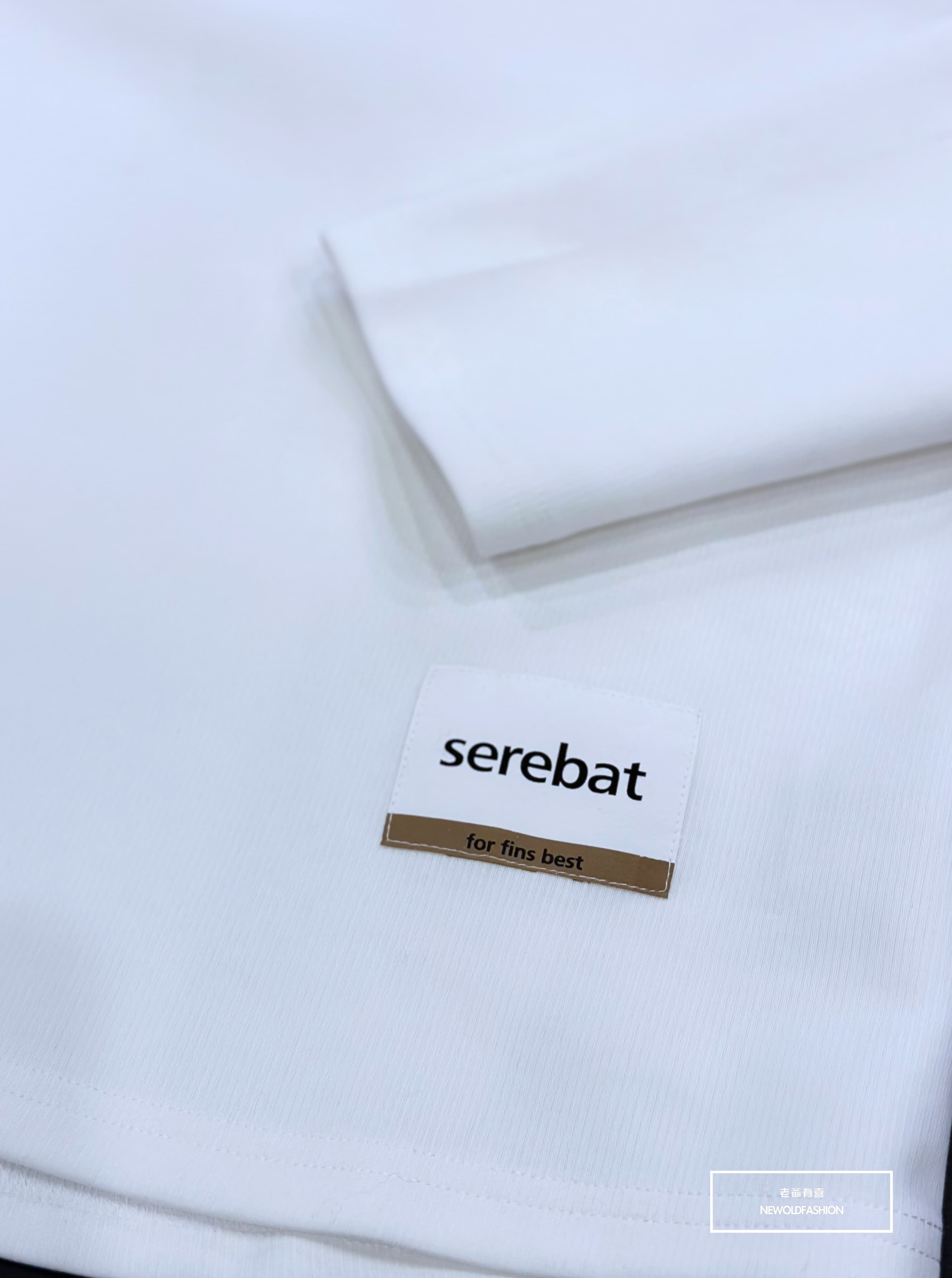 『新品上市』重磅Serebat白標大學T-白(NOF2309B2230)