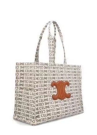 Celine 滿字母大logo大號手提包 -M