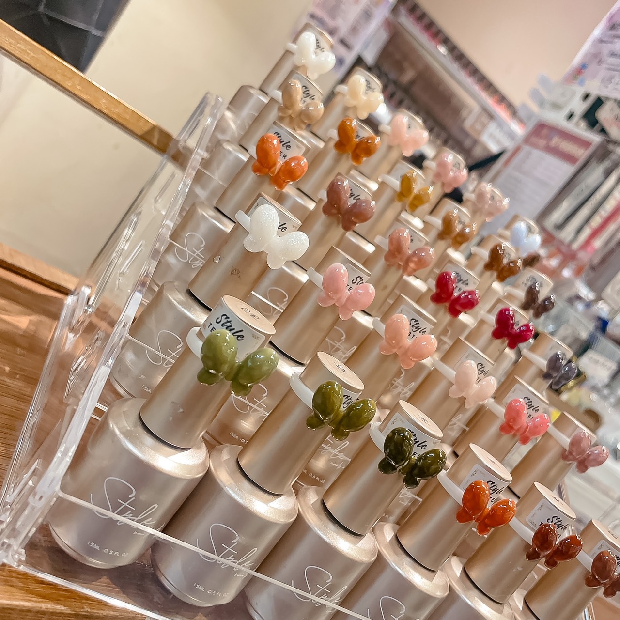 【STYLE新品】甲油瓶階梯收納架