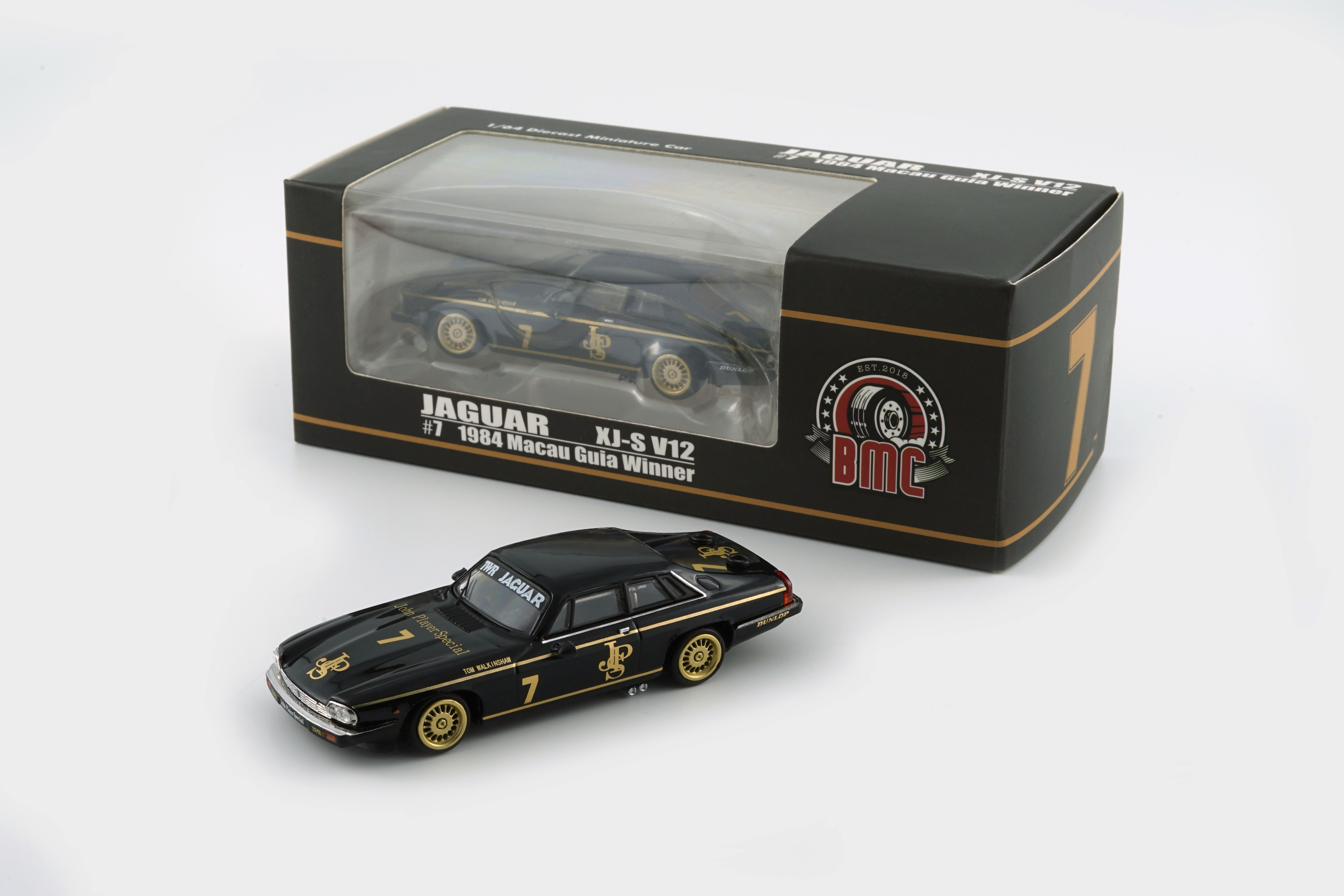 BMC 1/64 Jaguar 1984 XJS - JPS #7 (RHD)