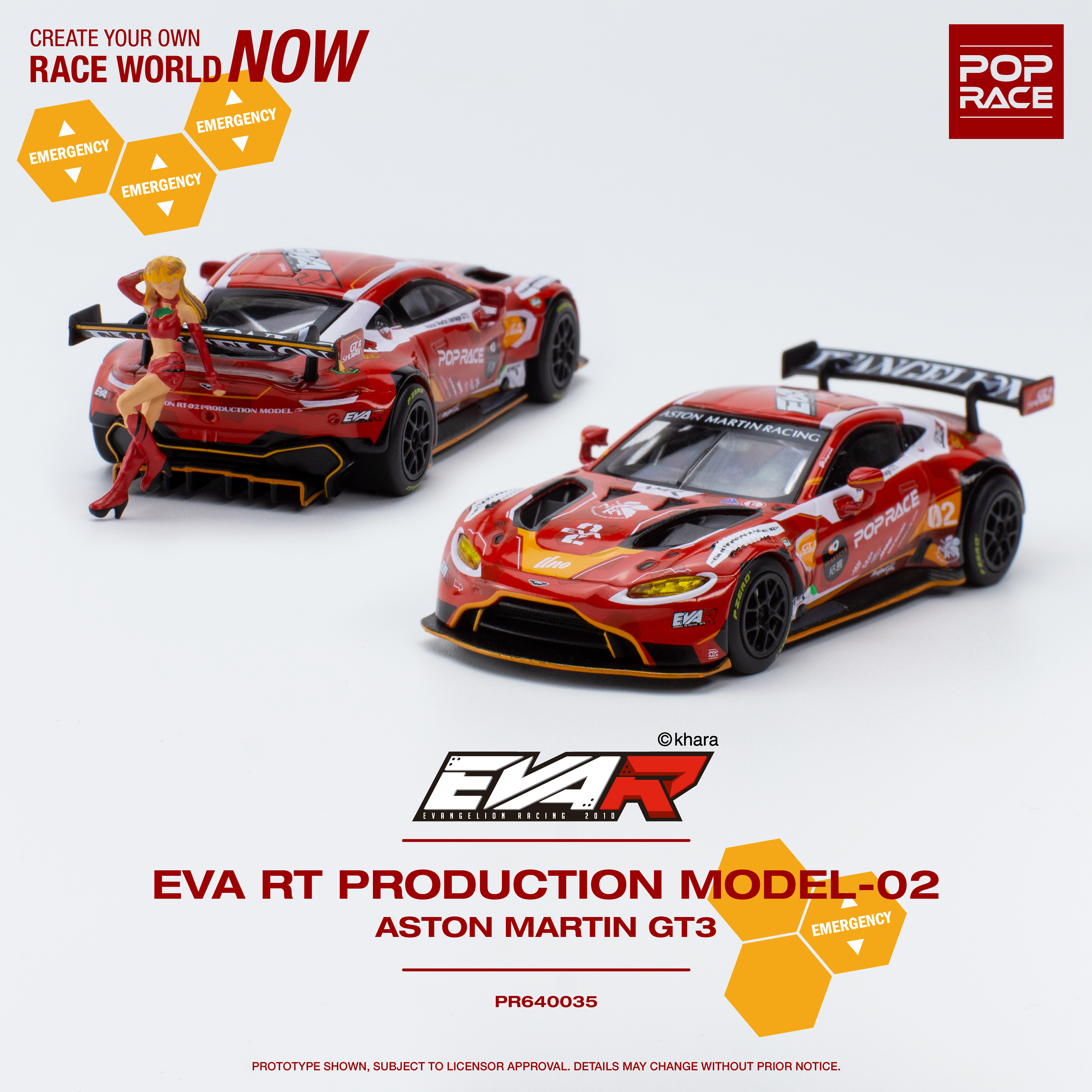 BuyMarket Toy - POPRACE 1/64 EVA RT PRODUCTION MODEL...