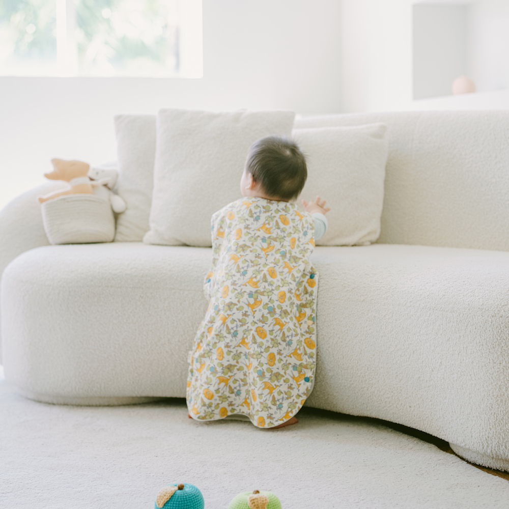 印花樂寶寶防踢被