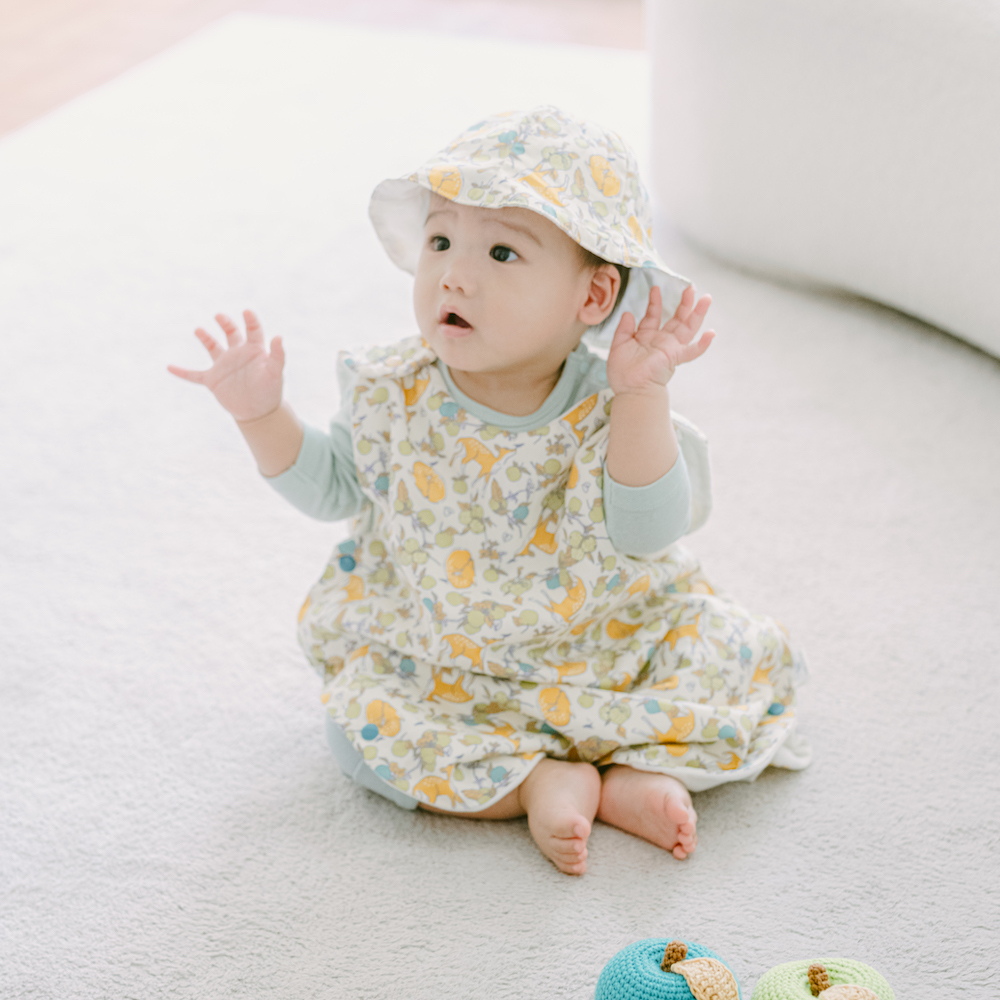 印花樂寶寶防踢被