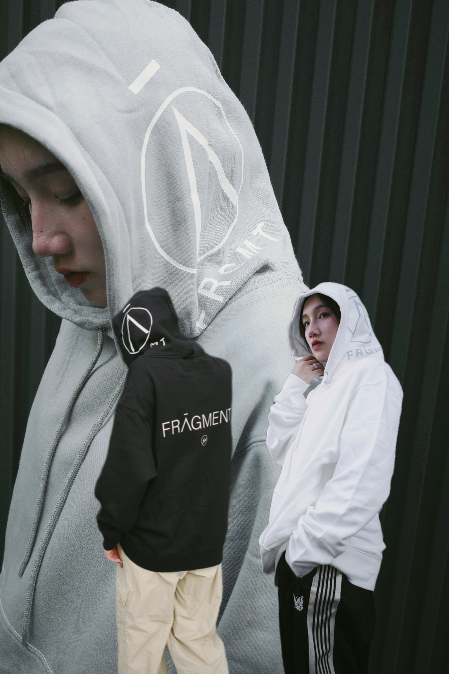 <快速出貨> 藤原浩FRAGMENT X PEACE PIECE 經典款 帽踢 黑/白