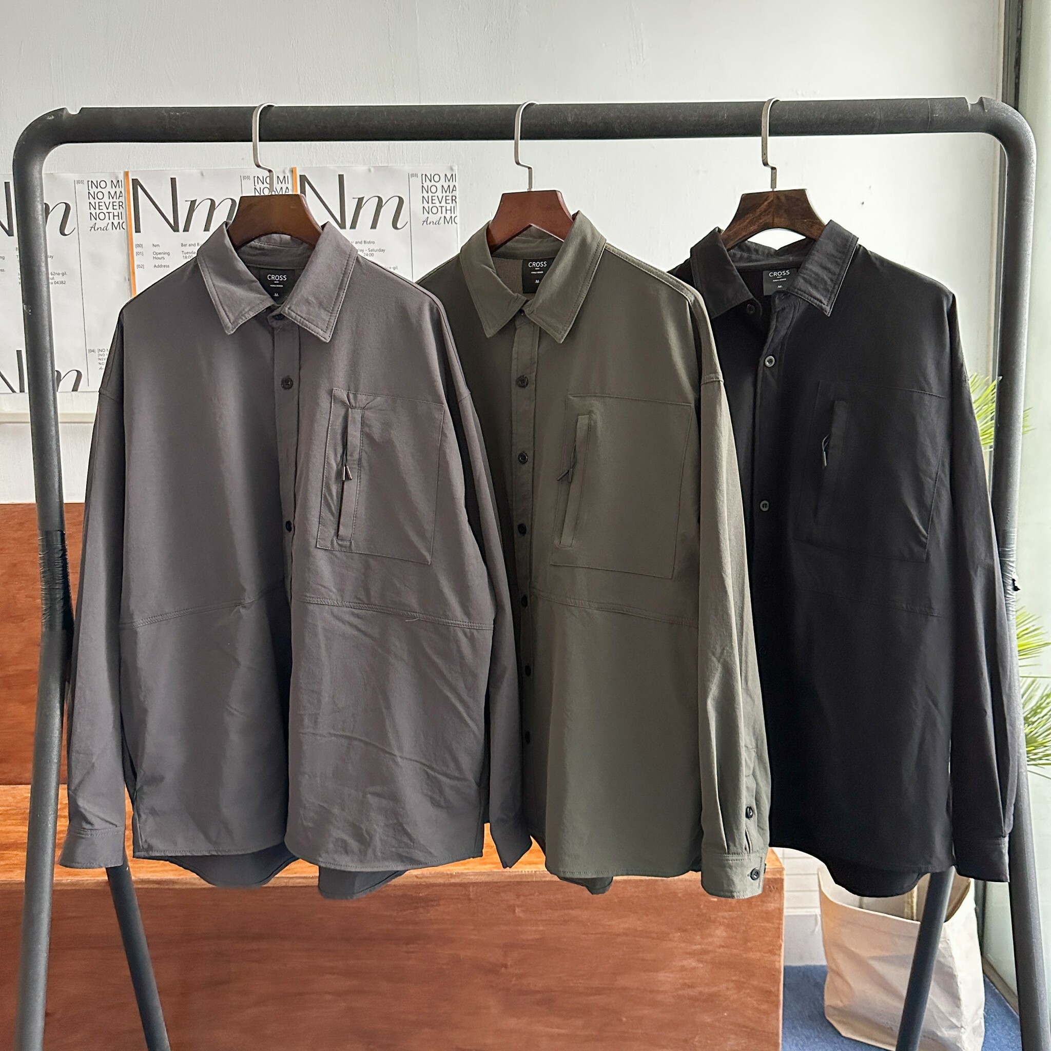 #98073 山系機能襯衫式外套