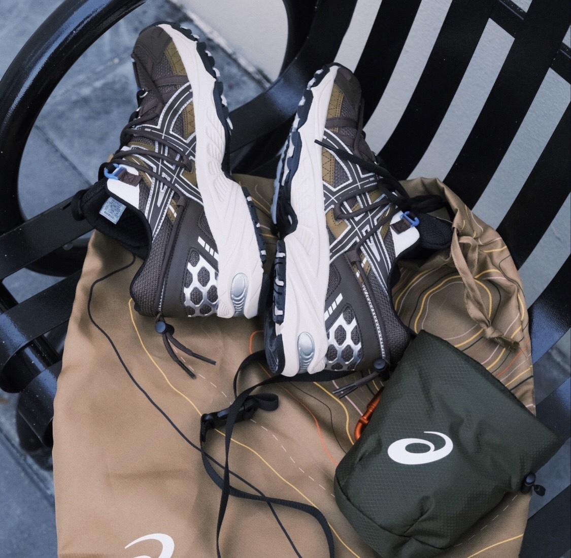 【APAIR】預購 Asics Gel-Kahana TR V2 抽繩 咖啡 1203A259-201