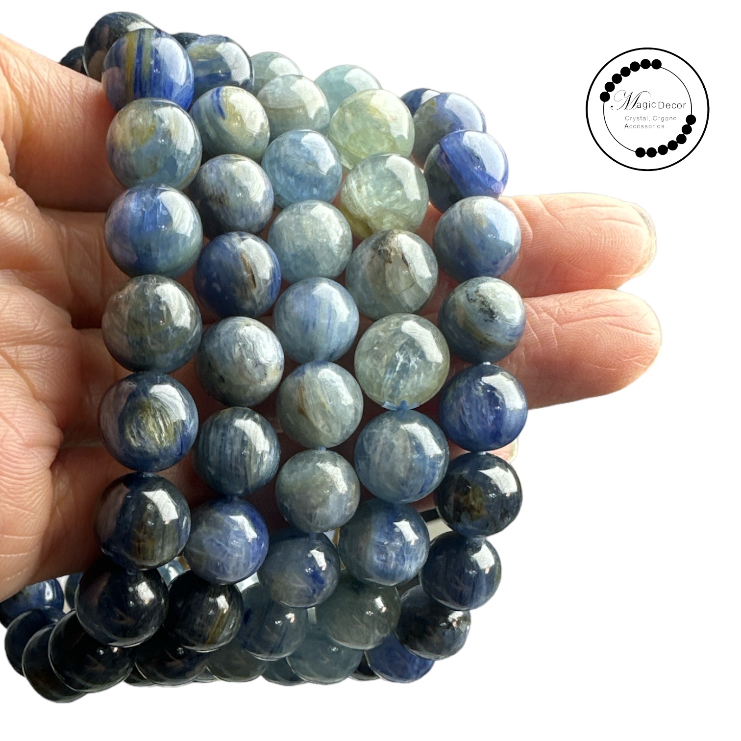 250712 - B29 9mm+老礦藍晶拉絲貓眼手串