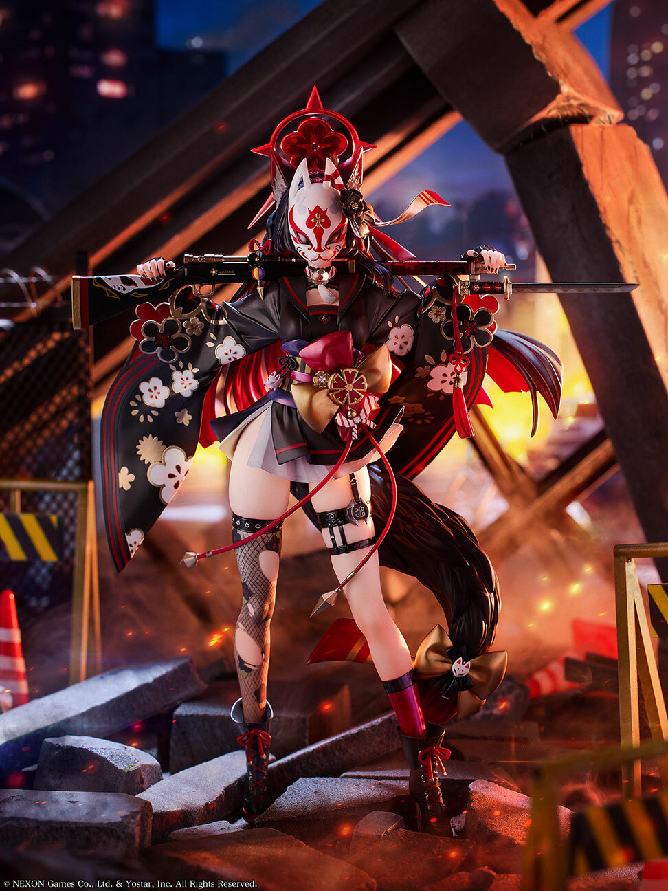 「ACG.GO」「預購」日版 NEONMAX 狐坂若藻 蔚藍檔案 1/7 PVC Figure