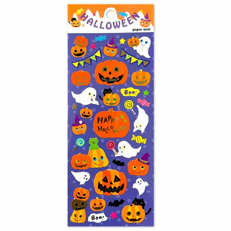 邪惡南瓜 萬聖節系列貼紙｜日本ACTIVE CORPORATION