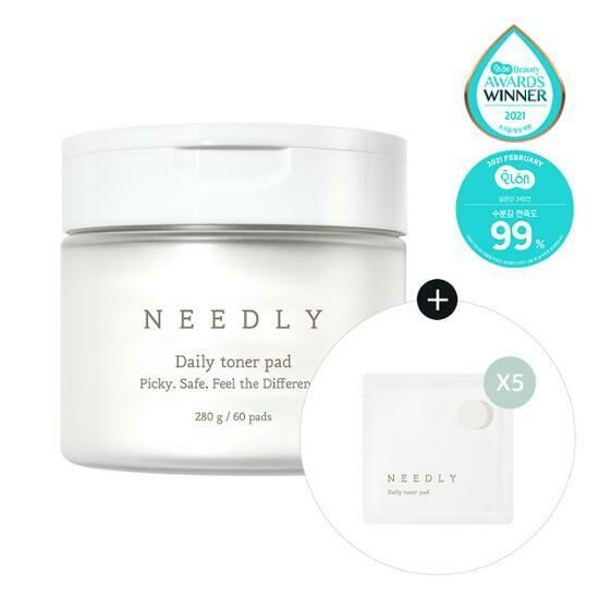 NEEDLY Daily Toner Pad [60PCS] [Olive Young Planning Set]
