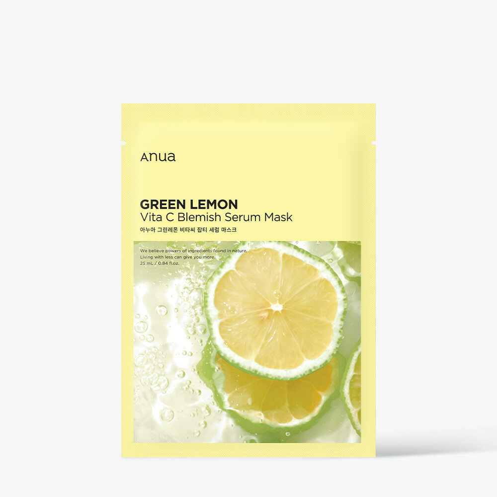ANUA Green Lemon Vita C Blemish Serum Mask [10PCS]