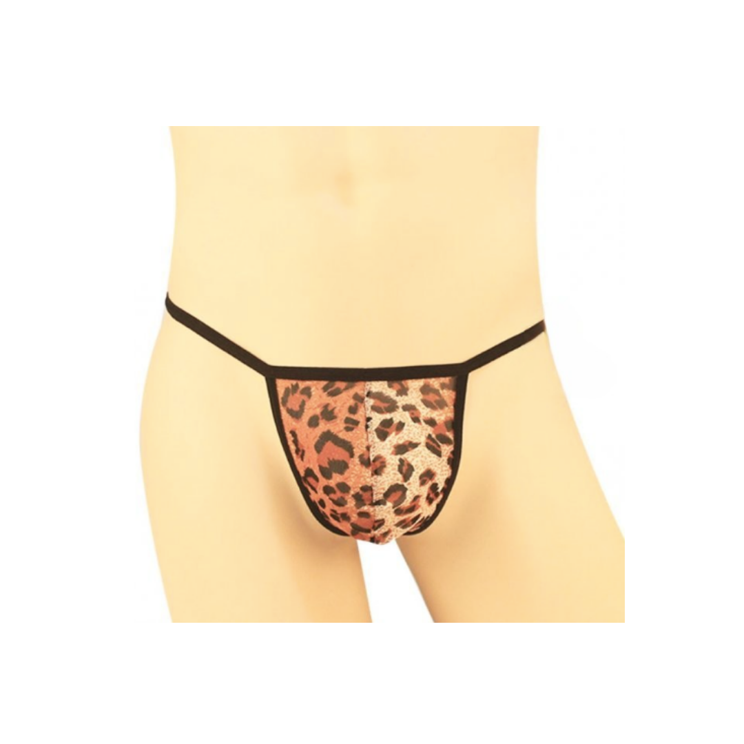 La CoCo - 男士情趣內褲 豹紋 #44007