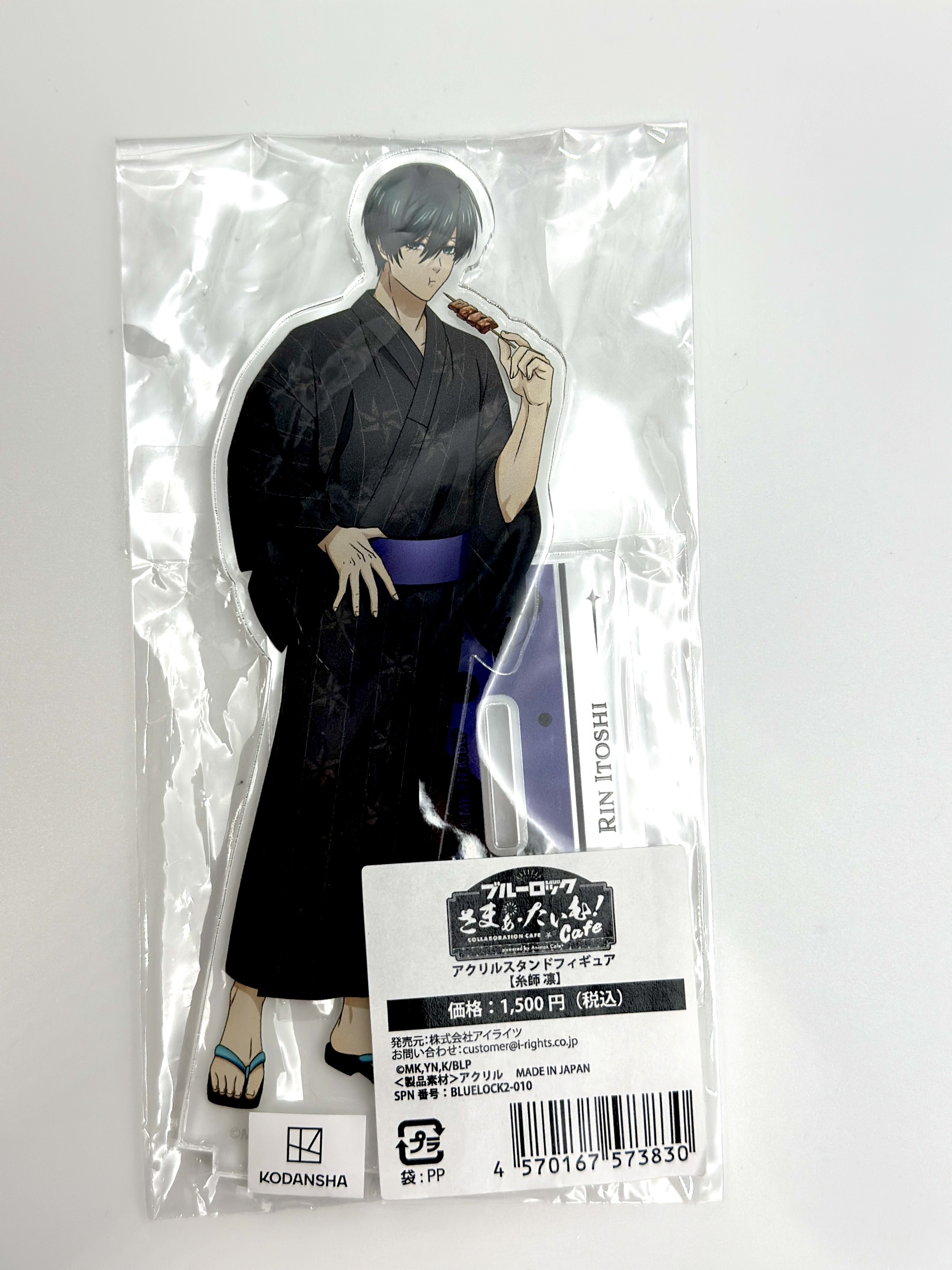 藍色監獄 糸師凛 cafe限定 立牌