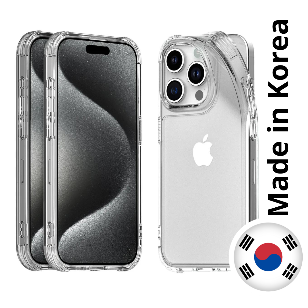 araree  韓國製 Flexield 透明防撞手機殼 |iPhone 15 Pro