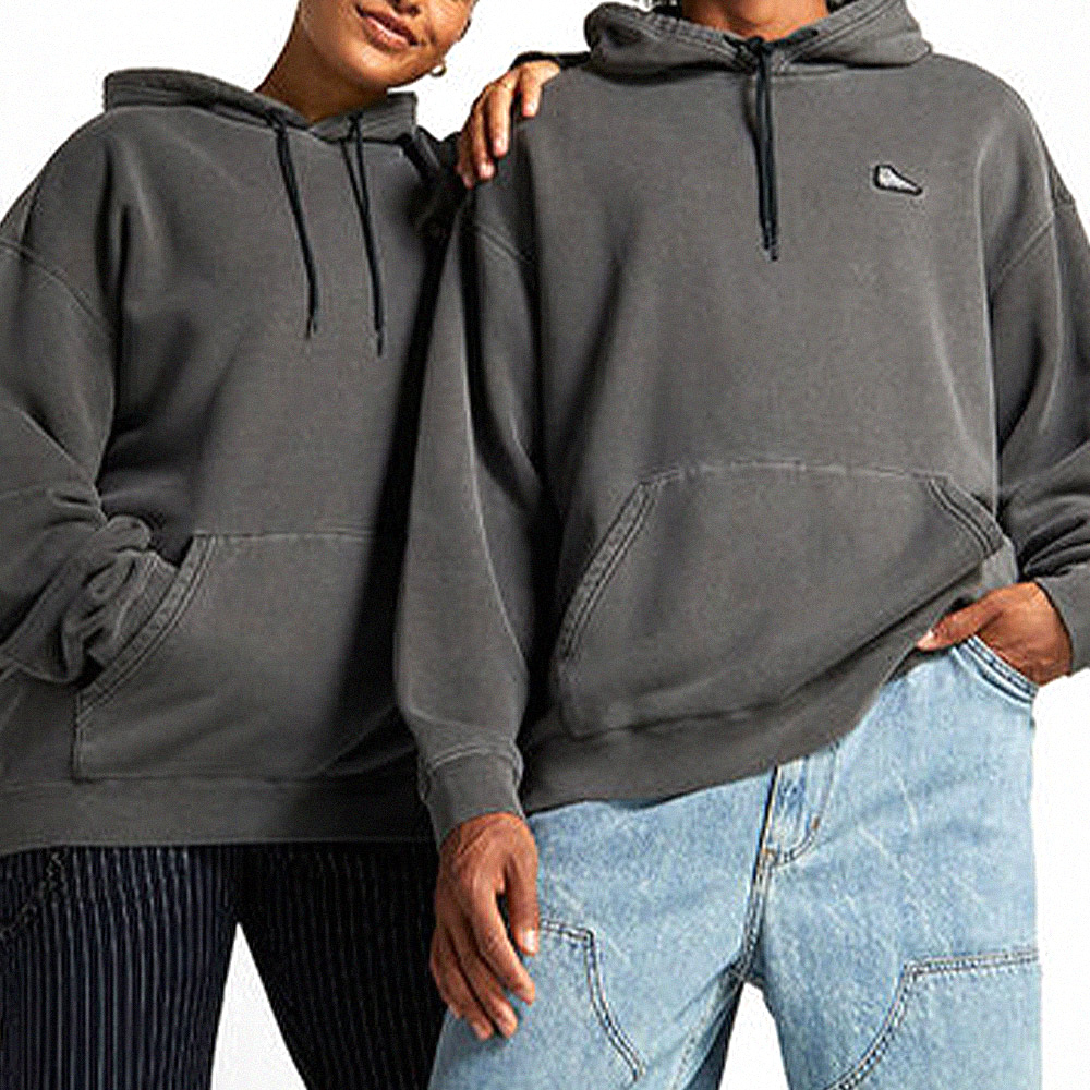 Converse Chunck 70 Loose Hoodie 男 黑色 休閒 帽T 長袖 10025537-A01