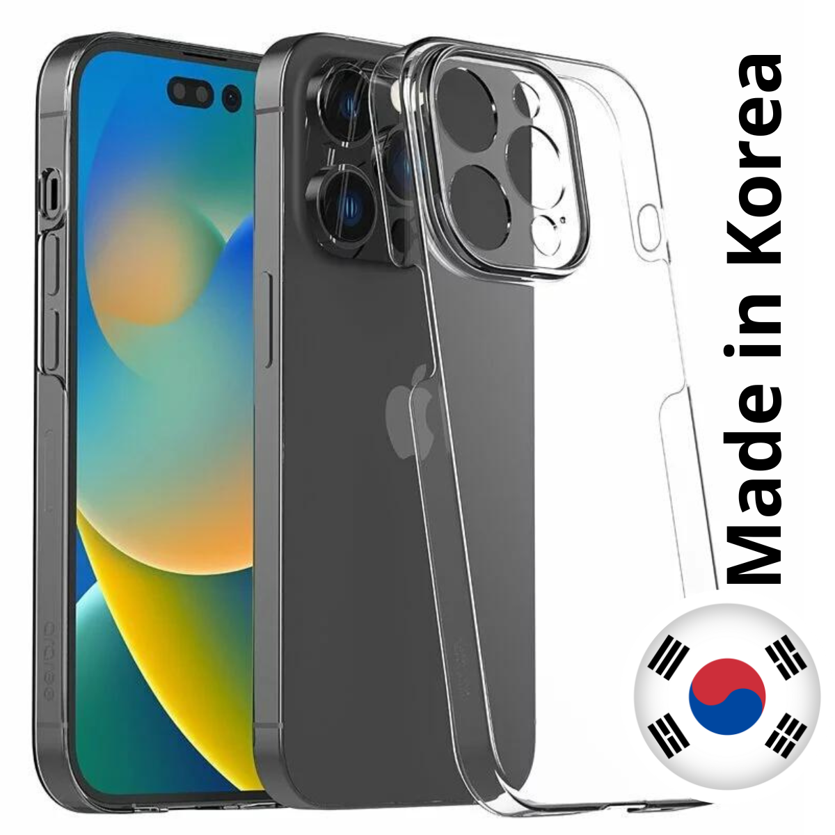 iPhone 14 Pro Max-araree Nukin  全透明機殼  (韓國製)