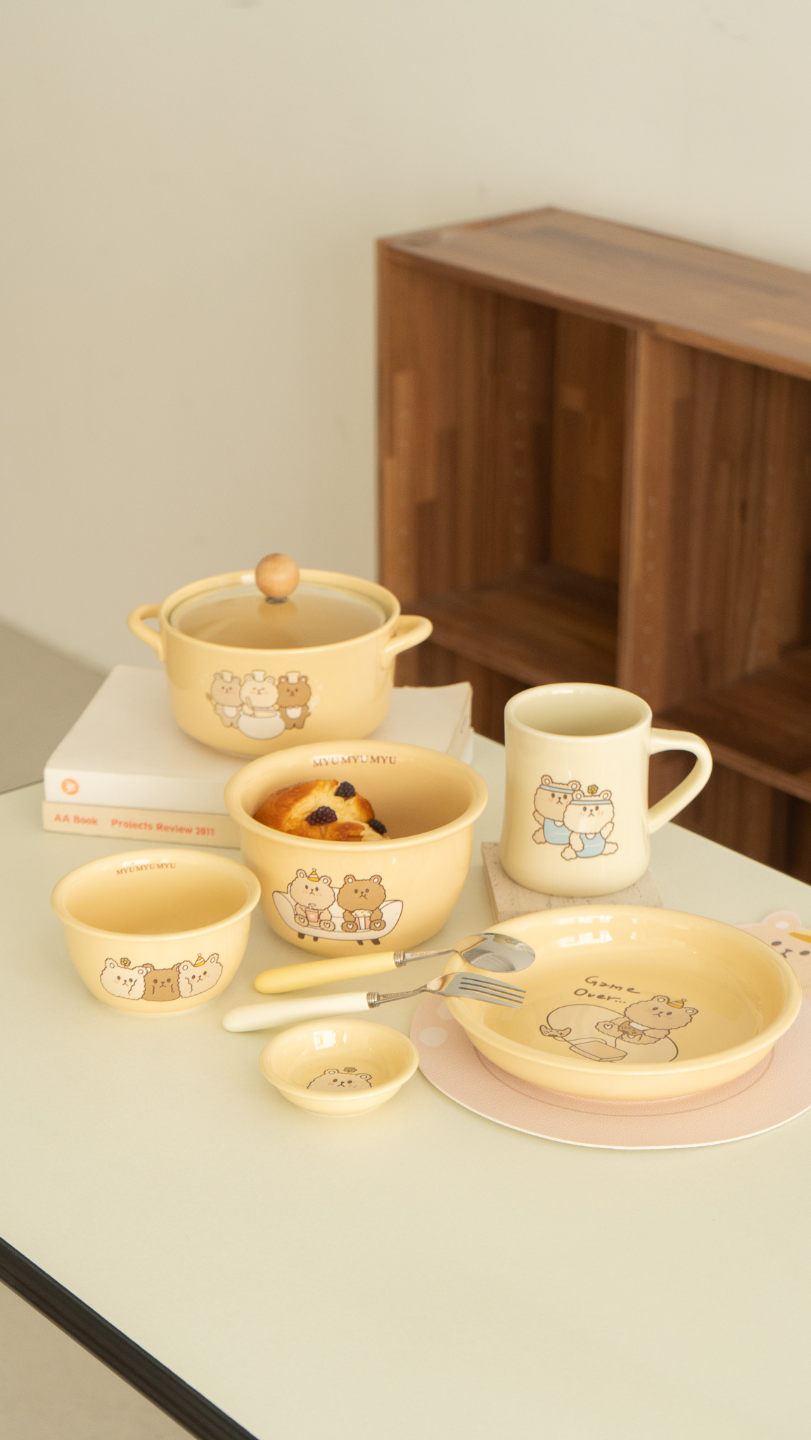 沐慕熊訂製餐具組